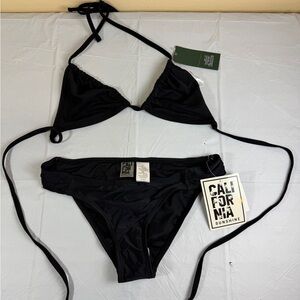 California Sunshine Black Bikini Set